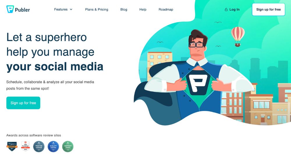 Publer social media management