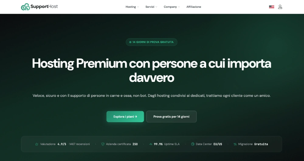 SupportHost hosting