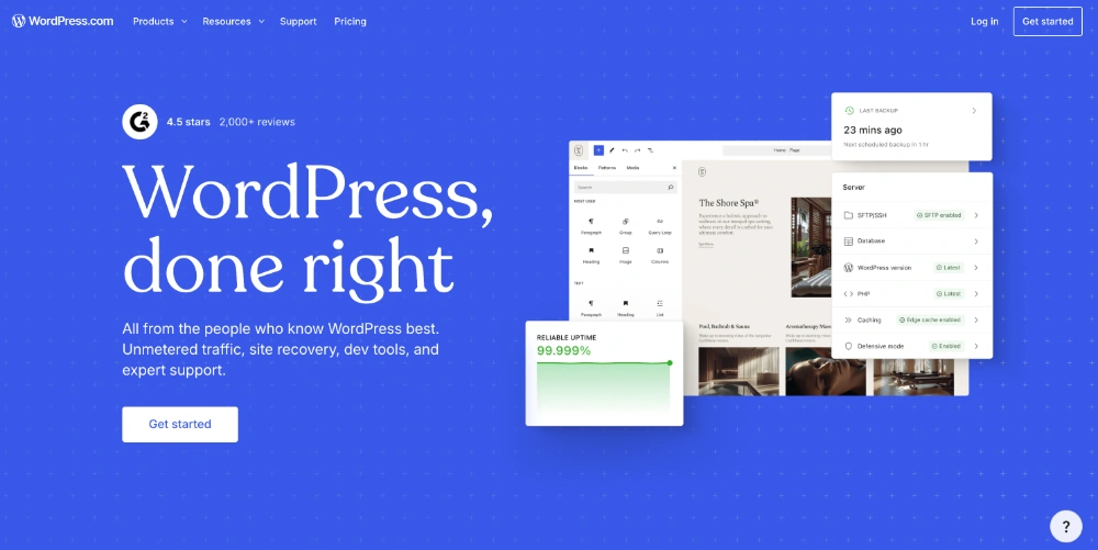 Wordpress.com CMS