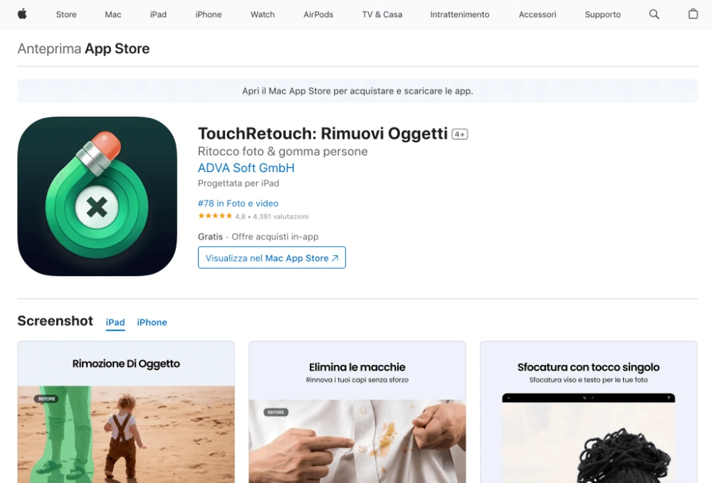 App per Mac creatività