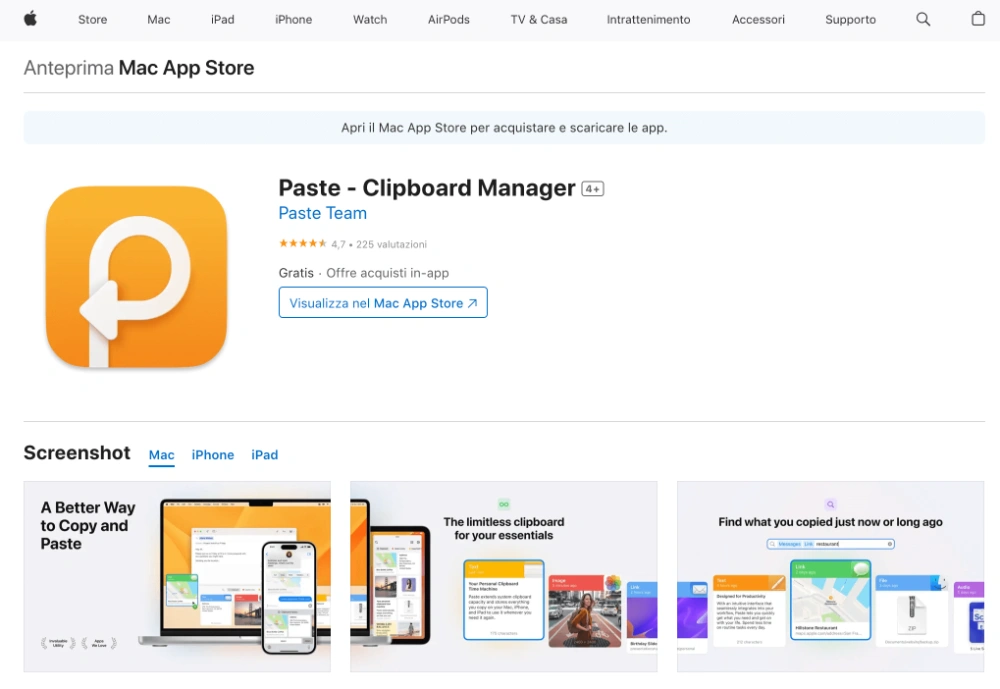 App per Mac produttività