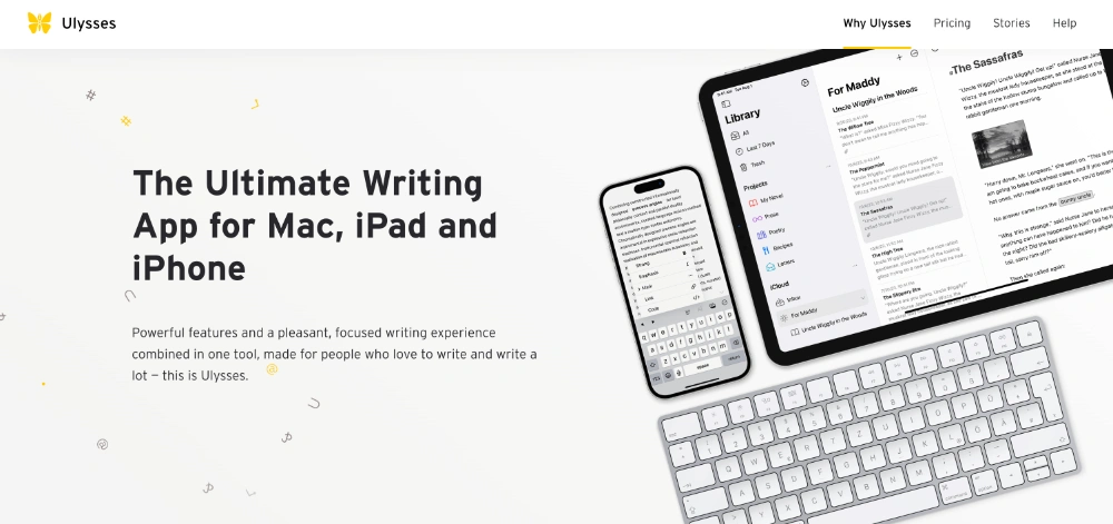 Ulysses app per appunti Mac